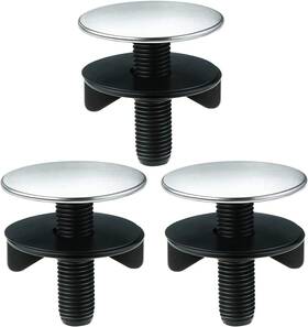 -sinkholecover 744110111279 3pack Sink Hole Cover Faucet Tap Plate Stopper Kit