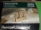 222.099 012611162879 American Standard Williamsburg Polished Brass Bathroom Faucet