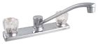 014 3100 Ldr Industries Dual Handle Kitchen Faucet Chrome