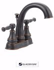67529-6027h2 0604148 Glacier Bay Fairway Centerset High Arc Bathroom Faucet 6925699926377