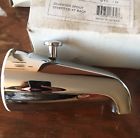 076335093376 Bathtub Spout With Top Diverter Chrome Plated