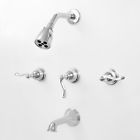 1.807933t.63 Siena Sigma Faucet Three Valve Tub Shower Set Trim Only