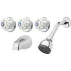 10-b83wchb Homewerks Worldwide Tub And Shower Faucet In Chrome 820633978374