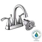 1001411555 Glacier Bay Edgewood Bathroom Faucet Brushed Nickel Shower Head