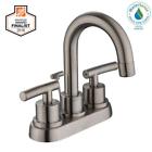 1002502094 Glacier Bay Dorset Centerset Bathroom Faucet 692569994236