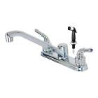 10125 Standard Kitchen Faucet With Side Sprayer 091712101253