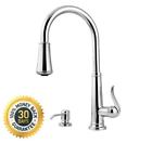 1094 Pfister Ashfield Handle Pull Down Kitchen Faucet With 7437357081094