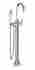 1112068 15295 Jewel Faucets Floor Mounted Freestanding Bath Filler And Hand Showe Id