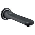 13243 Grohe Ondus Veris Tub Spout Without Diverter Velvet Black Finish