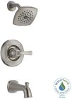 144962c-ss Delta Tub Shower Faucet Combo Wall Mount Pressure 0034449877763