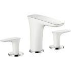 15073401 Hansgrohe Puravida Widespread White Chrome