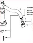 26508218099 154290bn Moen Replacement Spout Kit