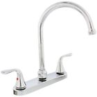1558030 Aquaplumb Gooseneck Kitchen Faucet 730007600506