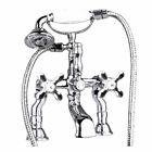 16556 The Renovators Supply Deck Mount Clawfoot Tub Faucet 096962366339