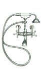 16557 The Renovators Supply Wall Mount Clawfoot Tub Faucet 096962366346