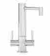 1900hc-ab Hunley Waterstone Hot And Cold Double Handle Filtration Faucet Antique Brass
