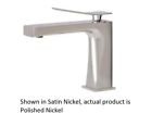 19014-pn Aquabrass Chicane Lavatory Faucet In Polished Nickel