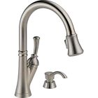 19949z-sssd-dst Delta Savile Stainless Deck Mount Shieldspray Kitchen Faucet