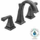 3551lf-rb 2-handle Dryden Delta Bathroom Faucet 8 In Widespread High-arc Venetian Bronze 034449599214
