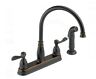 21996lf-ob Delta Windemere Standard Kitchen Faucet With Side Sprayer 034449604871