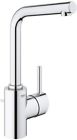 23737001 Grohe Concetto Single Hole Bathroom Faucet In Starlight Chrome