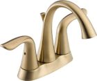 2538-czmpu-dst Delta Faucet Lahara Two Handle Centerset Bathroom Champagne 034449686181