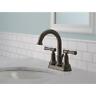 25747lf-rb Delta Chamberlain Centerset Bathroom Faucet In Venetian Bronze 034449928878
