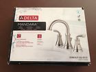 25962lf-ss-eco Delta New Mandara Center Stainless Steel Lavatory Faucet No Drain