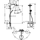 27115821 Hansgrohe Raindance Shower Trim