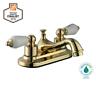 300687598 Glacier Bay Teapot Centerset Bathroom Faucet Polished Brass 6925699939919