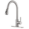 313111372370 Skygenius Pull Down Kitchen Faucet With Sprayer Single