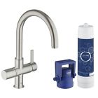 31312dc1 Grohe Super Steel 1-handle 4005176987854