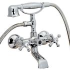 345634 Freuer Chrome Vintage Clawfoot Bath Tub Faucet With 609728826338