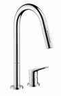 34822001 Axor Citterio M Single Handle Deck Mounted Kitchen Faucet