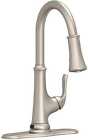76335245904 3558065 Premier Creswell Brushed Nickel Touchless Kitchen Faucet