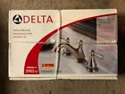 35902-ss Delta Lewiston Ss Double Handle Bathroom Sink Faucet
