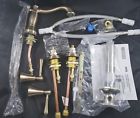 3597lf-czmpu Delta Cassidy Faucet Assembly Handles Champagne Bronze Nob 034449681131