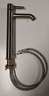38025821 Axor Hansgrohe Uno Single Hole Vessel Faucet Tall Brushed Nickel
