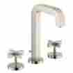 39133 Axor Citterio Widespread Bathroom Faucet With Ecoright Technology Drain