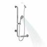 4001l-ssp Pulse Shower Spas Ergo Slide Bar With Hand Polished Stainless