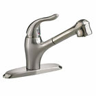 4114.100.075 American Standard Lakeland Pull Out Kitchen Faucet Stainless 012611366321