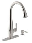 4144ssf American Standard Lillian Sprayer Kitchen Faucet Soap 012611573019