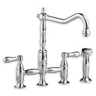 4233.721.002 American Standard Culinaire Bridge Kitchen Faucet Chrome 012611335341