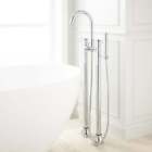 938573 427116 Signature Hardware Tolovana Floor Mounted Tub Filler Faucet Includes Ha