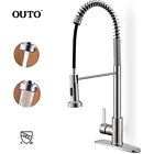 43179173532 Spring Sink Faucets Upgraded Cupc Certificated Steel Single 606829474055