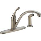440-sswe-dst Delta Collins Standard Kitchen Faucet With Side Sprayer 034449599757