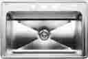 440284 Blanco Magnum Large Single Bowl Drop-in Kitchen Sink With 10 In Depth 747943021395