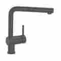 441199 Blanco Linus Single Handle Pullout Kitchen Faucet Anthracite 747943028998