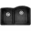 441598 Blanco Diamond 1.75 In Low Divide Undermount Reverse Kitchen Sink Anthracite 747943032100