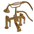 4601-pl-pb Barclay Products Polished Brass Rim Mounted Tub Faucet 028553057159